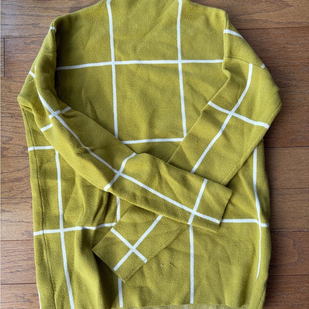 Cynthia Rowley Mustard Yellow Knit Sweater